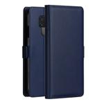 DZGOGO MILO Series PC + PU Horizontal Flip Leather Case for Huawei Mate 20, with Holder & Card Slot & Wallet(Blue)