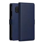 DZGOGO MILO Series PC + PU Horizontal Flip Leather Case for Huawei Mate 20 Pro, with Holder & Card Slot & Wallet(Blue)