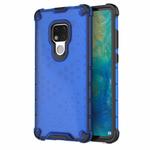 Honeycomb Shockproof PC + TPU Case for Huawei Mate 20(Blue)