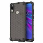 Honeycomb Shockproof PC + TPU Case for Huawei Y6(2019)(Black)