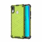 Honeycomb Shockproof PC + TPU Case for Huawei Y9 (2019) (Green)