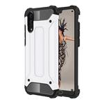 For Huawei  P20 Full-body Rugged TPU + PC Combination Back Cover Case (White)