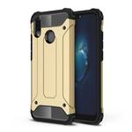 For Huawei  P20 Lite Full-body Rugged TPU + PC Combination Back Cover Case (Gold)