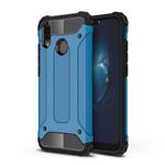 For Huawei  P20 Lite Full-body Rugged TPU + PC Combination Back Cover Case (Blue)