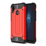 For Huawei  P20 Lite Full-body Rugged TPU + PC Combination Back Cover Case (Red)