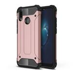 For Huawei  P20 Lite Full-body Rugged TPU + PC Combination Back Cover Case (Rose Gold)