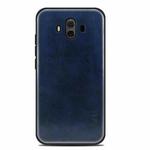 MOFI Huawei Mate 10 Shockproof TPU+PU+PC Paste Protective Back Case(Blue)