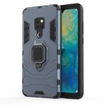 Panther PC + TPU Shockproof Protective Case for Huawei Mate 20, with Magnetic Ring Holder(Navy Blue)