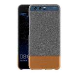 For Huawei  P10 Cloth Texture PC Shockproof Protective Back Case(Light Gray)