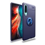lenuo Shockproof TPU Case for Huawei P30, with Invisible Holder (Blue)
