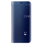 For Huawei  Mate 10 Electroplating PC + PU Horizontal Flip Protective Case with Stand Holder & Sleep / Wake-up Function (Blue)