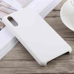 Dropproof Silica Gel + PC Protective Case for Huawei P20 (White)