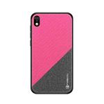 PINWUYO Honors Series Shockproof PC + TPU Protective Case for Huawei Y5 (2019) / Honor 8S (Magenta)