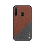 PINWUYO Honors Series Shockproof PC + TPU Protective Case for Huawei Enjoy 9s / Honor 10i / Honor 20i / P Smart+ 2019 (Brown)