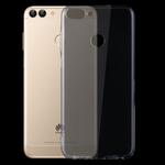 For Huawei  Enjoy 7S / P Smart 0.75mm Ultra-thin Transparent TPU Protective Case(Transparent)