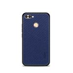 MOFI Cloth Surface + PC + TPU Case for Huawei Enjoy 7S(Blue)