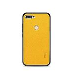 MOFI Cloth Surface + PC + TPU Case for Huawei Honor 9i(Yellow)