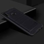 MOFI Brushed Texture Carbon Fiber Soft TPU Case for Huawei Honor Play (Blue)