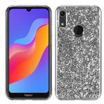 Glittery Powder Shockproof TPU Case for Huawei Honor Play 8A(Silver)