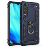 Armor Shockproof TPU + PC Protective Case for Huawei P30, with 360 Degree Rotation Holder (Blue)