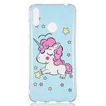 Star Unicorn Pattern Noctilucent TPU Soft Case for Huawei Y7 Pro(2019)