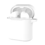 Silicone Charging Box Silicone Protective Case for Huawei Honor FlyPods / FlyPods Pro / FreeBuds2 / FreeBuds2 Pro(White)