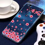 For Huawei  P10 Lite Embossment The Proud Snow Cold Plum Pattern Soft TPU Protective Case