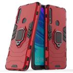 PC + TPU Shockproof Protective Case for Huawei Psmart Z, with Magnetic Ring Holder(Red)