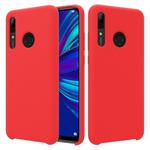 Solid Color Liquid Silicone Dropproof Protective Case for Huawei Enjoy 9s (Red)