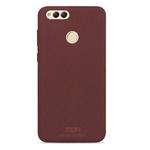 MOFI for  Huawei Honor 7X Ultra-thin TPU Soft Frosted Protective Back Cover Case (Wine Red)
