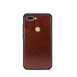 MOFI Shockproof PU Paste PC Case for Huawei Honor 9i(Dark Brown)