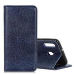 Magnetic Retro Crazy Horse Texture Horizontal Flip Leather Case for Huawei Y6 2019, with Holder & Card Slots & Photo Frame(Blue)