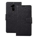 Silk Texture Horizontal Flip Leather Case for Huawei Mate 20 Lite, with Holder & Card slots & Wallet & Photo Frame(Black)