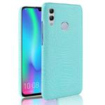 Shockproof Crocodile Texture PC + PU Case for Huawei P Smart (2019) (Green)