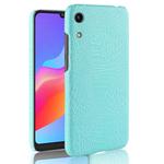 Shockproof Crocodile Texture PC + PU Case for Huawei Honor Play 8A (Green)