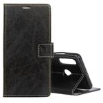 Retro Crazy Horse Texture Horizontal Flip Leather Case for Huawei P30 Lite, with Wallet & Holder & Card Slots & Photo Frame (Black)