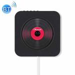 KC-808 Wall Mounted Bluetooth 4.2+EDR CD Player with Remote Control, Support FM(Black)