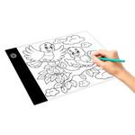 A5 Size Ultra-thin USB Three Level of Brightness Dimmable Acrylic Copy Boards Anime Sketch Drawing Sketchpad, with USB Cable & Plug