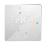 BHT-006GBLW 95-240V AC 16A Smart Home Heating Thermostat for EU Box, Control Electric Heating with Only Internal Sensor & External Sensor & WiFi Connection (White)