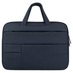 Universal Multiple Pockets Wearable Oxford Cloth Soft Portable Leisurely Handle Laptop Tablet Bag, For 12 inch and Below Macbook, Samsung, Lenovo, Sony, DELL Alienware, CHUWI, ASUS, HP (navy)