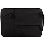 Universal Multiple Pockets Wearable Oxford Cloth Soft Portable Simple Business Laptop Tablet Bag, For 12 inch and Below Macbook, Samsung, Lenovo, Sony, DELL Alienware, CHUWI, ASUS, HP(Black)