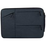 Universal Multiple Pockets Wearable Oxford Cloth Soft Portable Simple Business Laptop Tablet Bag, For 12 inch and Below Macbook, Samsung, Lenovo, Sony, DELL Alienware, CHUWI, ASUS, HP(Navy Blue)