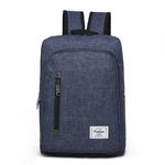 Universal Multi-Function Oxford Cloth Laptop Computer Shoulders Bag Business Backpack Students Bag, Size: 43x29x11cm, For 15.6 inch and Below Macbook, Samsung, Lenovo, Sony, DELL Alienware, CHUWI, ASUS, HP(Blue)