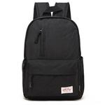 Universal Multi-Function Canvas Laptop Computer Shoulders Bag Leisurely Backpack Students Bag, Big Size: 42x29x13cm, For 15.6 inch and Below Macbook, Samsung, Lenovo, Sony, DELL Alienware, CHUWI, ASUS, HP(Black)