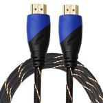 1.8m HDMI 1.4 Version 1080P Woven Net Line Blue Black Head HDMI Male to HDMI Male Audio Video Connector Adapter Cable
