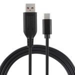 Yoga 3 Interface to Type-C / USB-C Male Power Adapter Charger Cable for Lenovo Yoga 3, Length: About 1.8m (Black)
