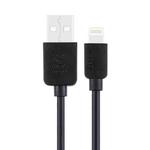 HAWEEL 1m High Speed 35 Cores 8 Pin to USB Sync Charging Cable for iPhone, iPad(Black)