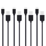 4 PCS HAWEEL 1m High Speed Micro USB to USB Data Sync Charging Cable Kits For Samsung, Huawei, Xiaomi, LG, HTC and other Smartphones