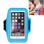 HAWEEL Sport Armband Case with Earphone Hole & Key Pocket, For iPhone XS, iPhone XS Max, iPhone X, iPhone 8 Plus & 7 Plus, iPhone 6 Plus, Galaxy S9+ / S8+ / S6 / S5(Baby Blue)