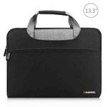 HAWEEL 13.3 inch Laptop Handbag, For Macbook, Samsung, Lenovo, Sony, DELL Alienware, CHUWI, ASUS, HP, 13.3 inch and Below Laptops(Black)